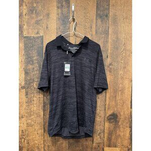 NWT Under Armour Men’s ISO Chill Polo Black Grey Large